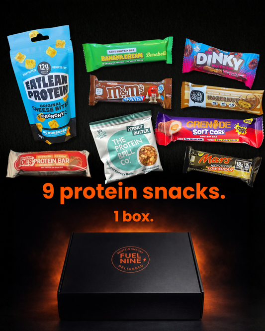FuelNine Power Box - 9 protein snacks