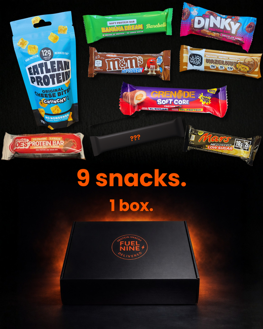 FuelNine Power Box - 9 protein snacks